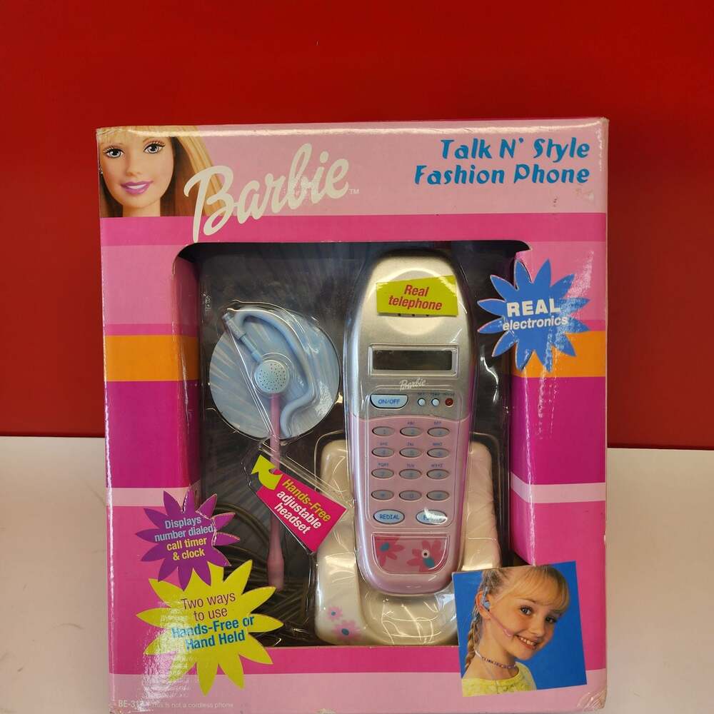 KIDdesigns Barbie Talk N' Style Fashion Phone BE-317
